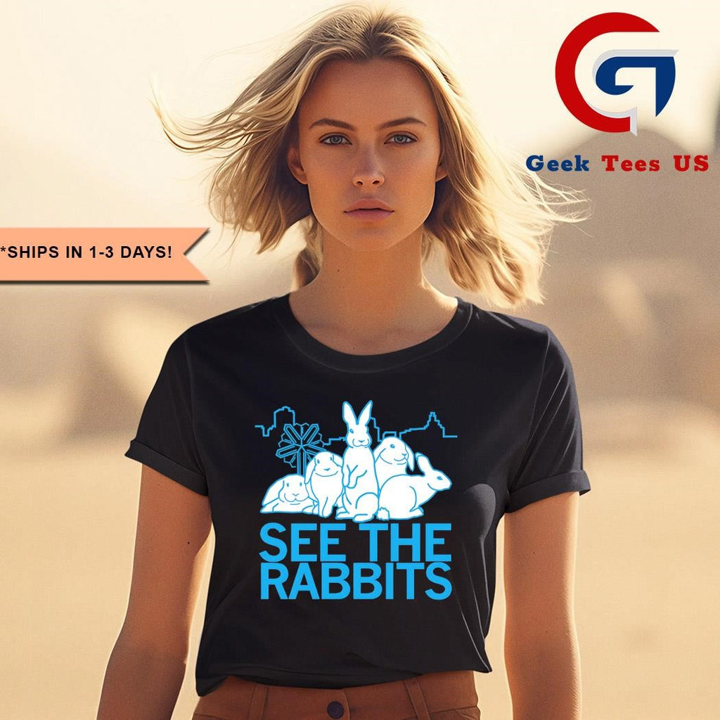 See the rabbits shirt
