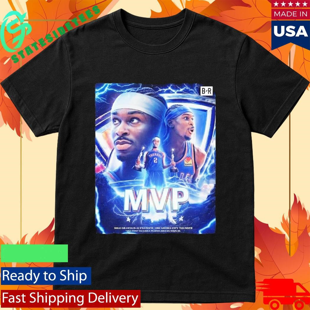 Shai Gilgeous-Alexander MVP Oklahoma City Thunder 2024 25 Shirt