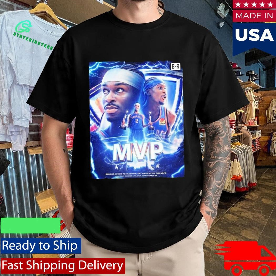 Shai Gilgeous-Alexander MVP Oklahoma City Thunder 2024 25 Shirt