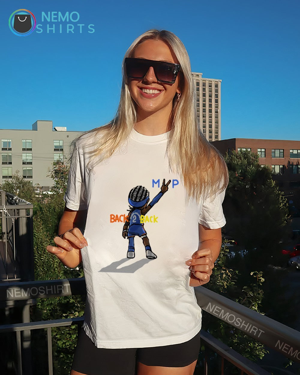 Shai Gilgeous-Alexander back 2 back MVP shirt