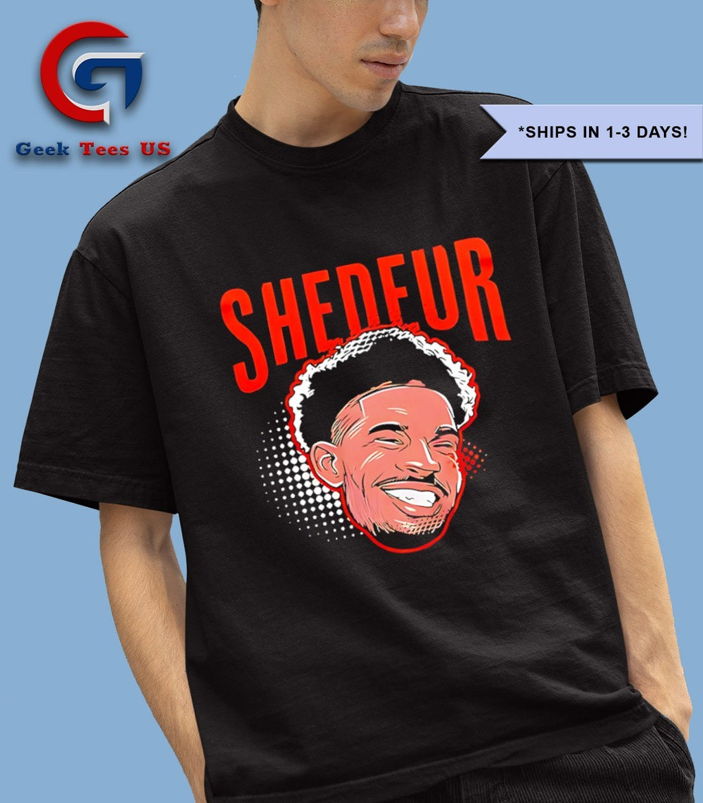 Shedeur Sanders big head Cleveland Browns shirt