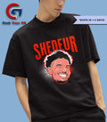 Shedeur Sanders big head Cleveland Browns shirt