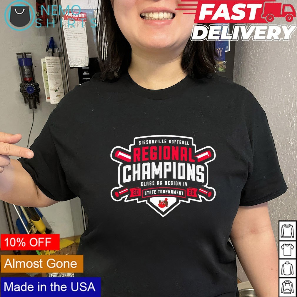 Sissonville softball 2026 regional champions Class AA Region IV state tournament shirt