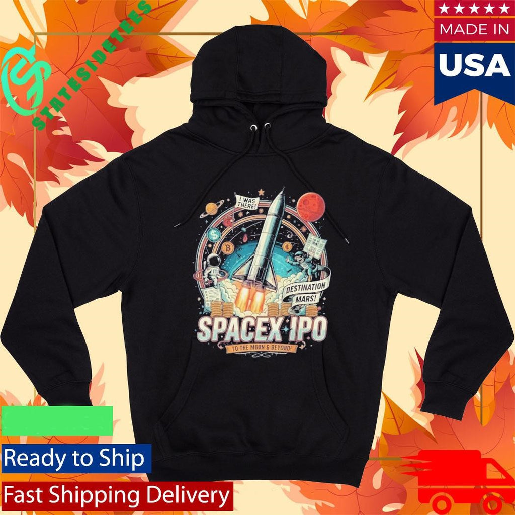 SpaceX IPO Rocket Launch Shirt