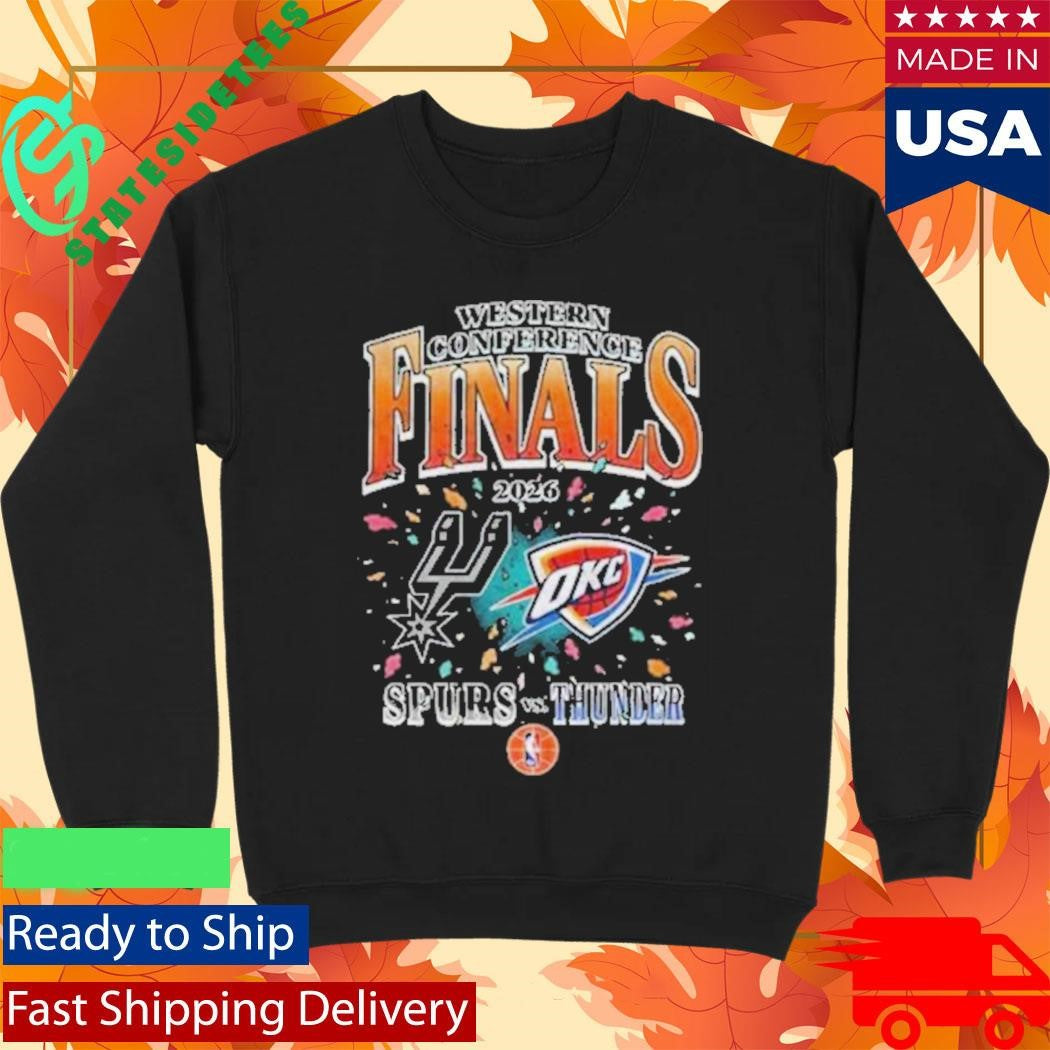 Spurs Vs Thunder 2026 Western Conference Finals Shirt