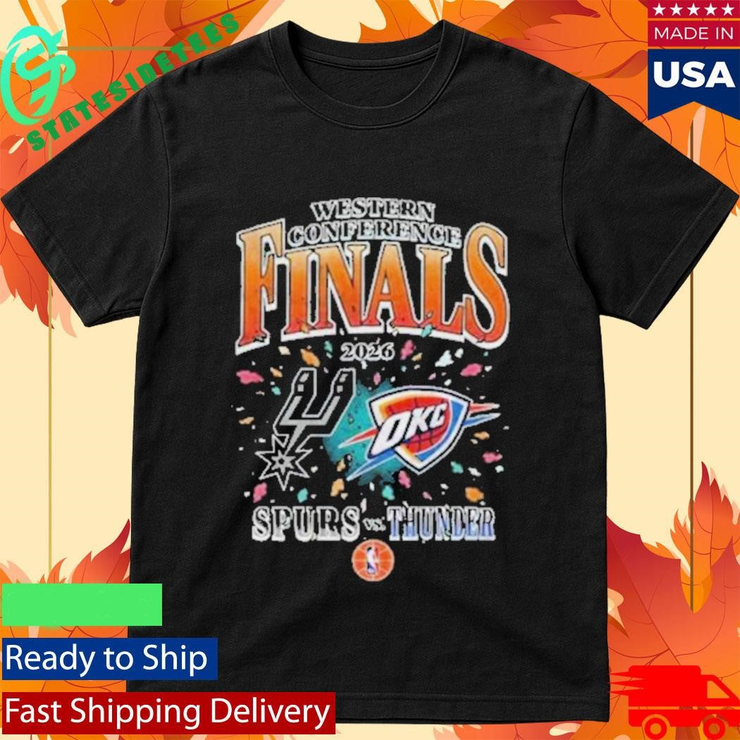 Spurs Vs Thunder 2026 Western Conference Finals Shirt