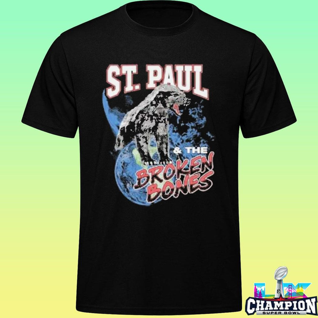 St Paul And The Broken Bones Honey Badger Earth Shirt