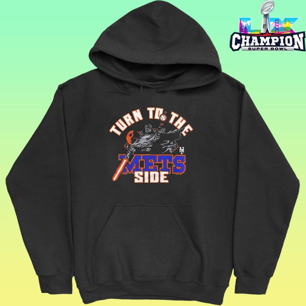 Star Wars X Mlb 2026 Star Wars Day New York Mets Dark Side Darth Vader Turn To The Mets Side Shirt