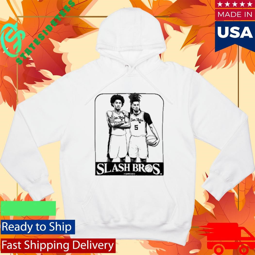 Stephon Castle And Dylan Harper San Antonio Spurs Slash Bros Shirt
