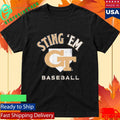 Sting ’Em Georgia Tech Baseball GT Baseball Shirt