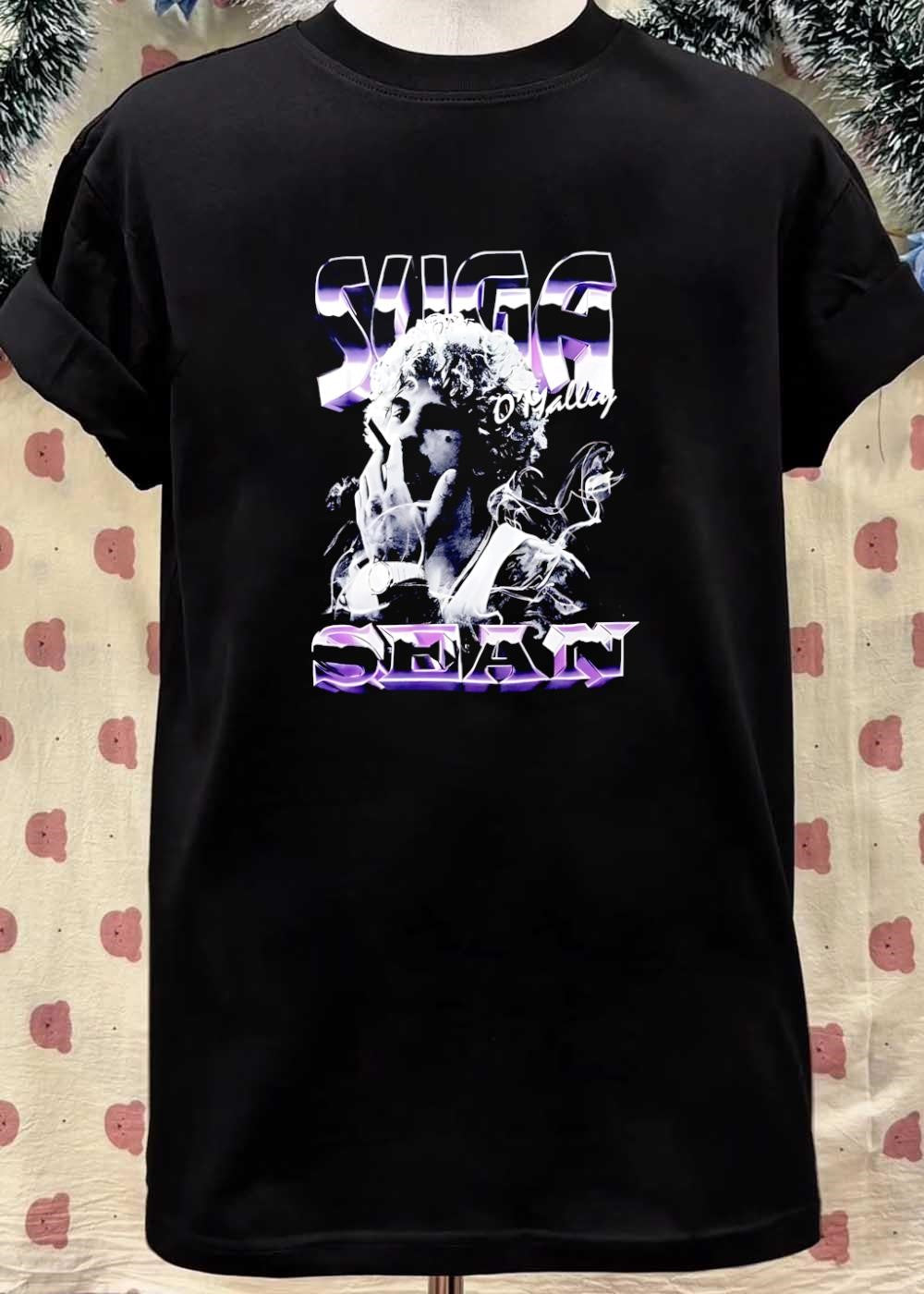 Suga O’Malley Smoking Sean Graphic shirt