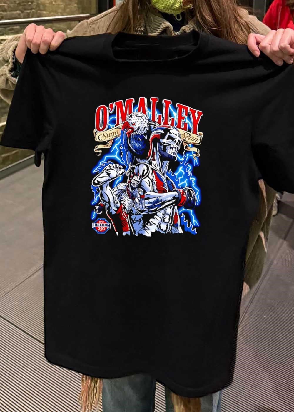 Suga Sean O’Malley UFC Freedom 250 Eagle Skull Fighting shirt
