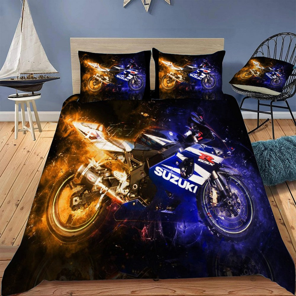 Suzuki GSXR Bedding Set (Duvet Cover & Pillow Shams)