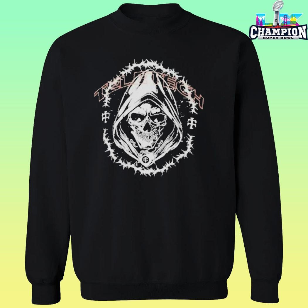 Teletech Teletech Skulled Shirt