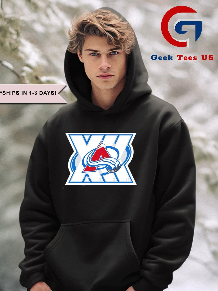 The Colorado Avalanche released their 30th anniversary logo shirt