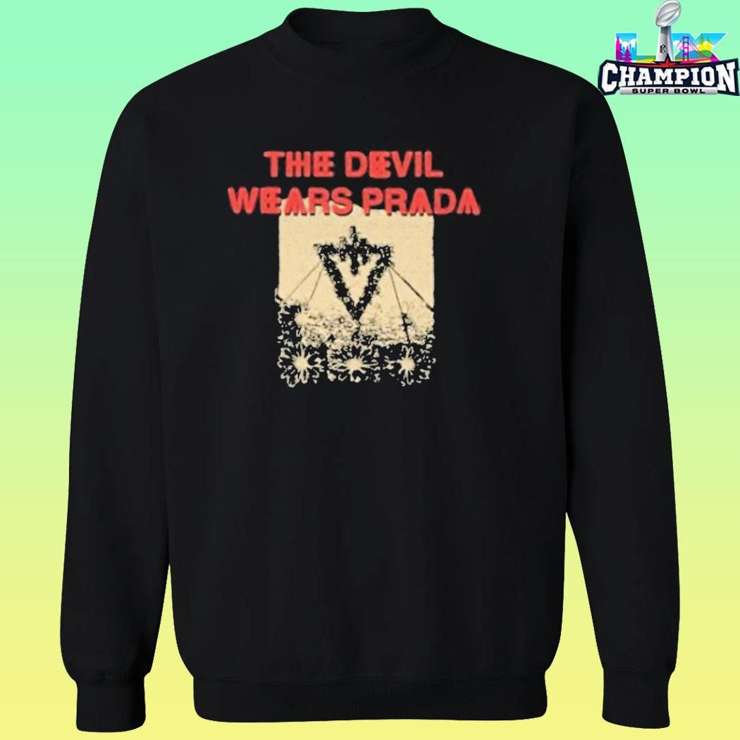 The Devil Wears Prada Flowers Spring Tour Shirt