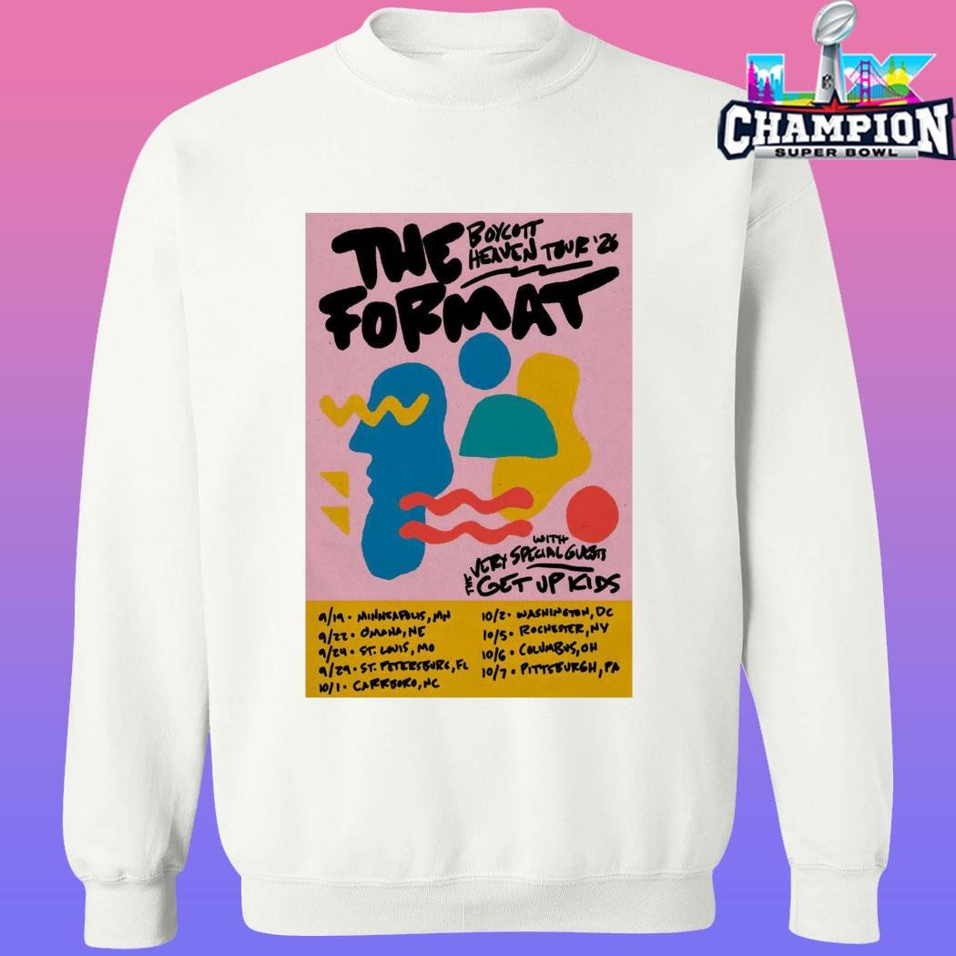 The Format Boycott Heaven Tour 26 Shirt