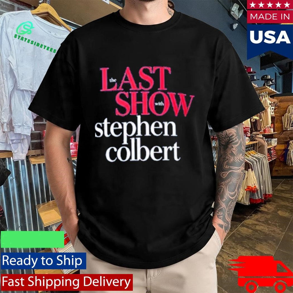 The Last Show With Stephen Colbert The Night The Laughter Died Shirt