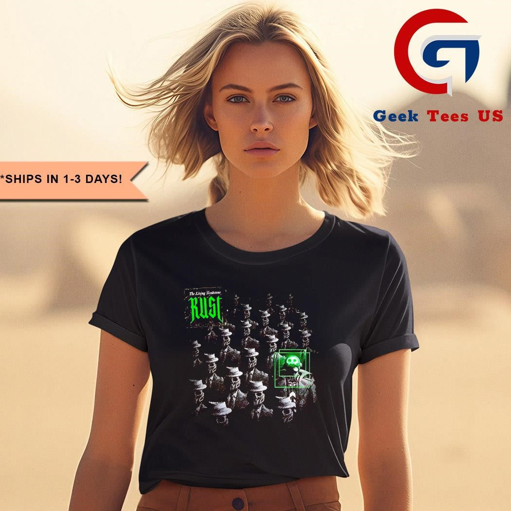 The Living Tombstone Rust album cover shirt
