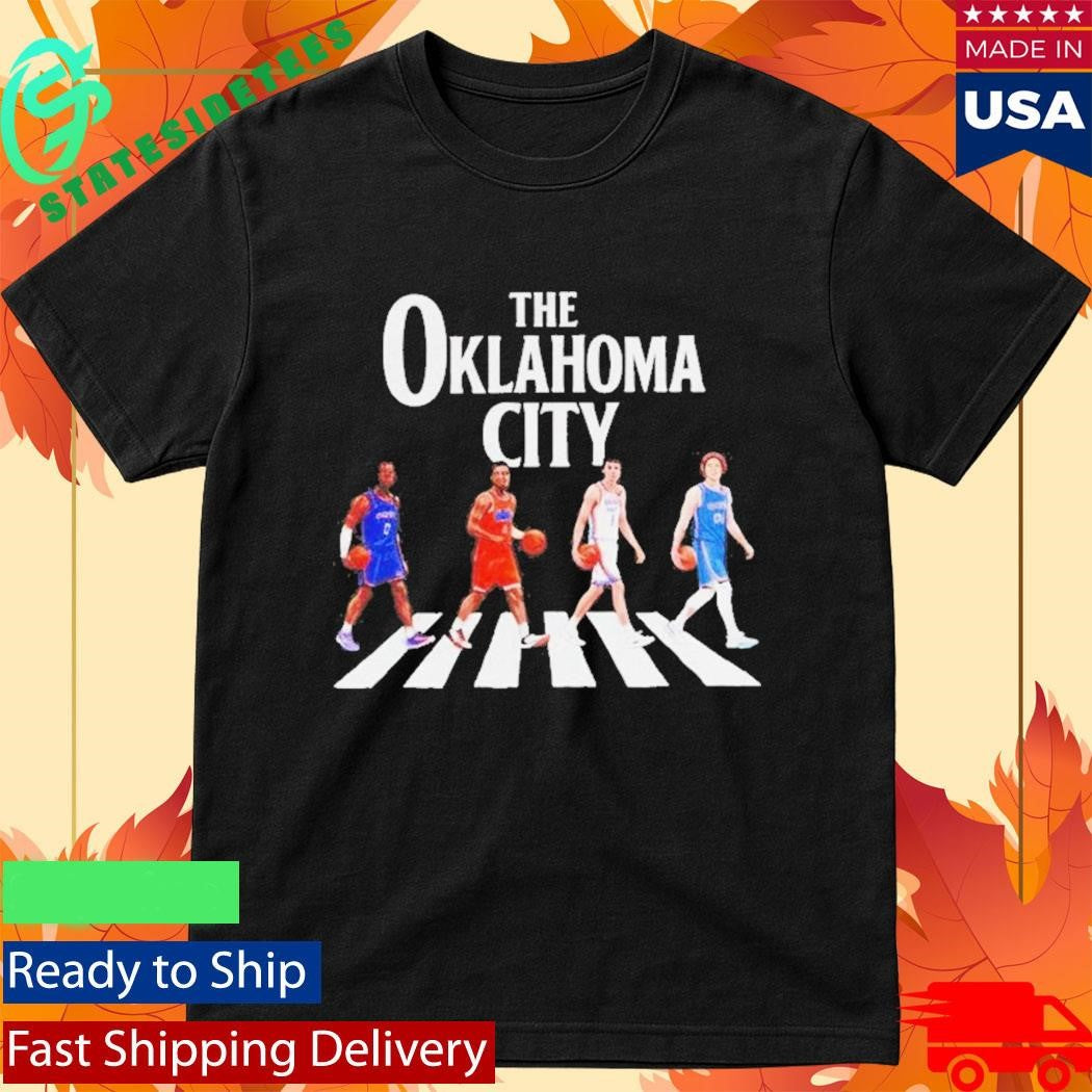 The Oklahoma City Players Abbey Road Basketball Shirt