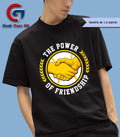 The Power of Friendship shake hands Trevor Megill Milwaukee Brewers shirt