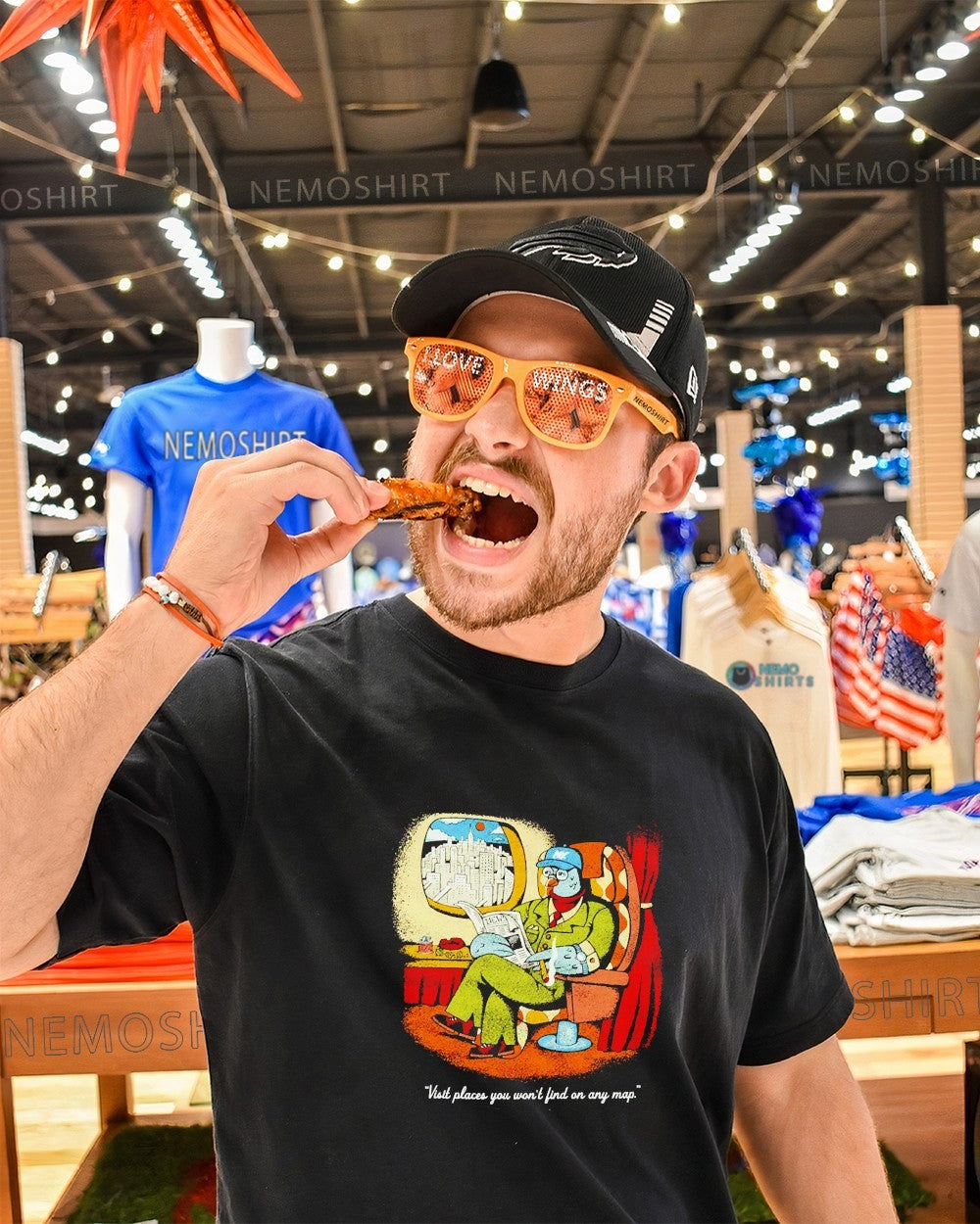 The Travel Agency Mile High Flyer visit places you won’t find on any map shirt
