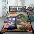 The Tardis in Japan Bedding Set (Duvet Cover & Pillow Shams)