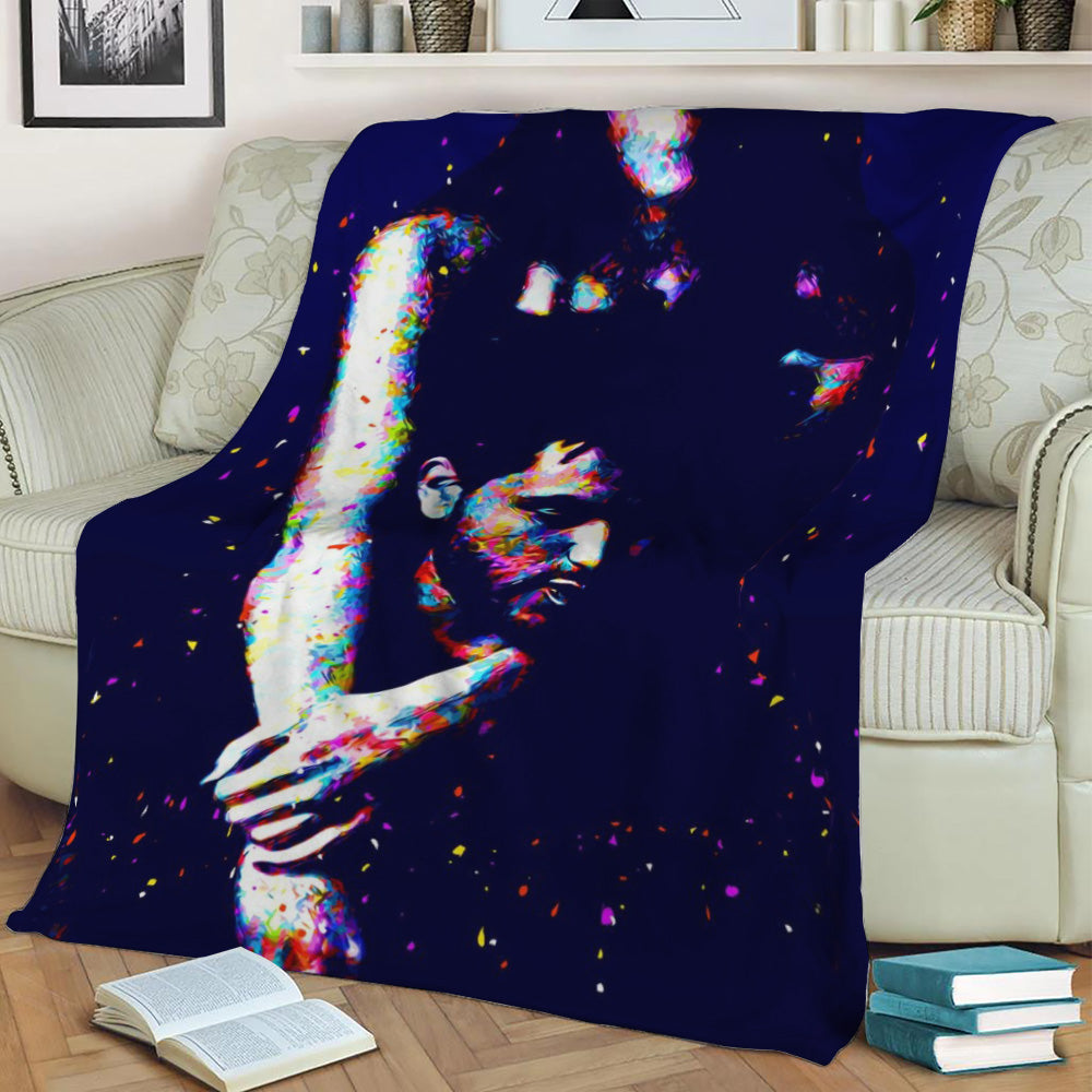 The Weeknd Trilogy Fleece Throw Blanket