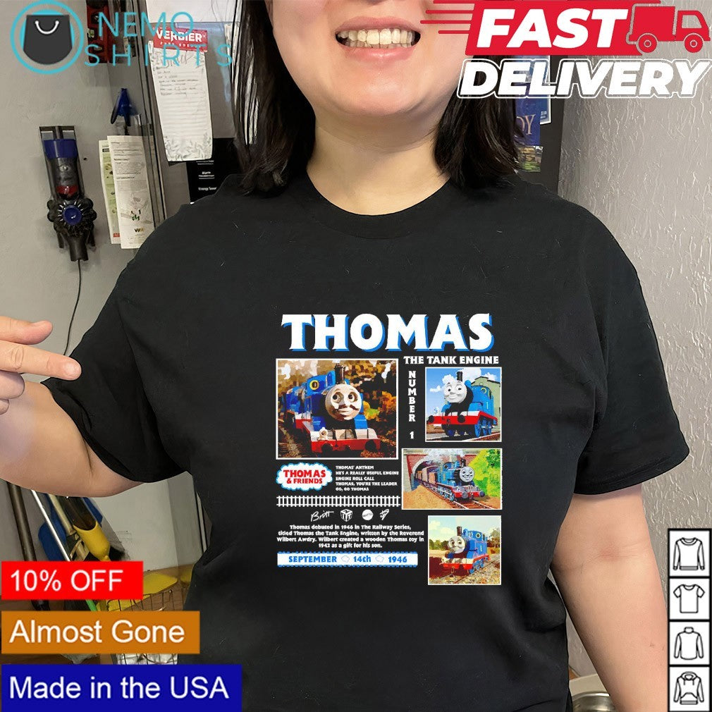 Thomas the tank engine number 1 shirt