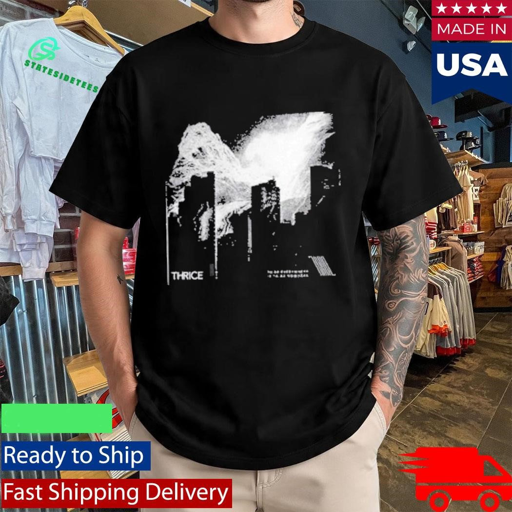 Thrice Black Skyline Shirt