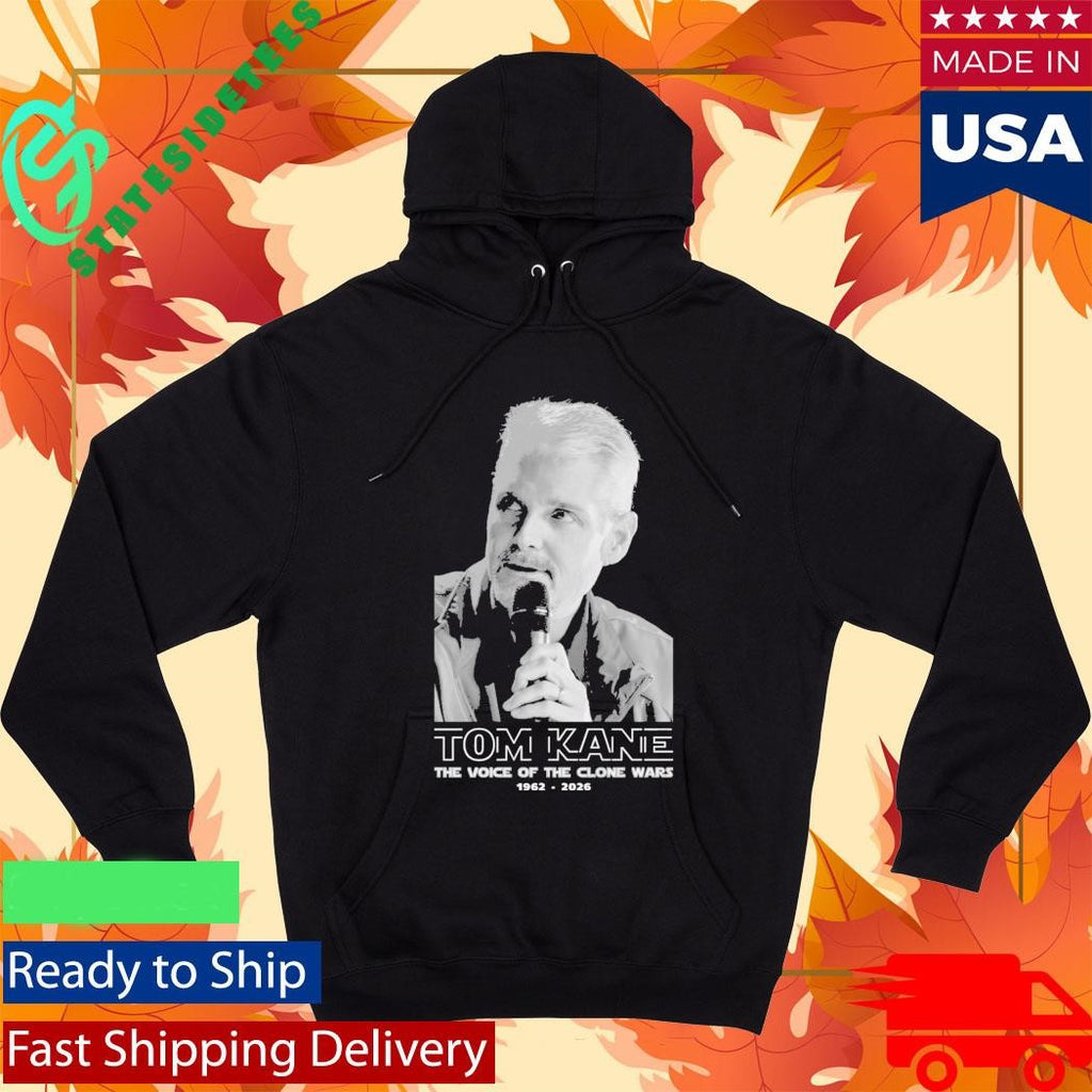 Tom Kane Memorial The Legendary Voice Actor Fan Tribute Shirt