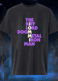 Tony Iommi The Riff Lord Doom Metal Iron Man Graphic T-Shirt