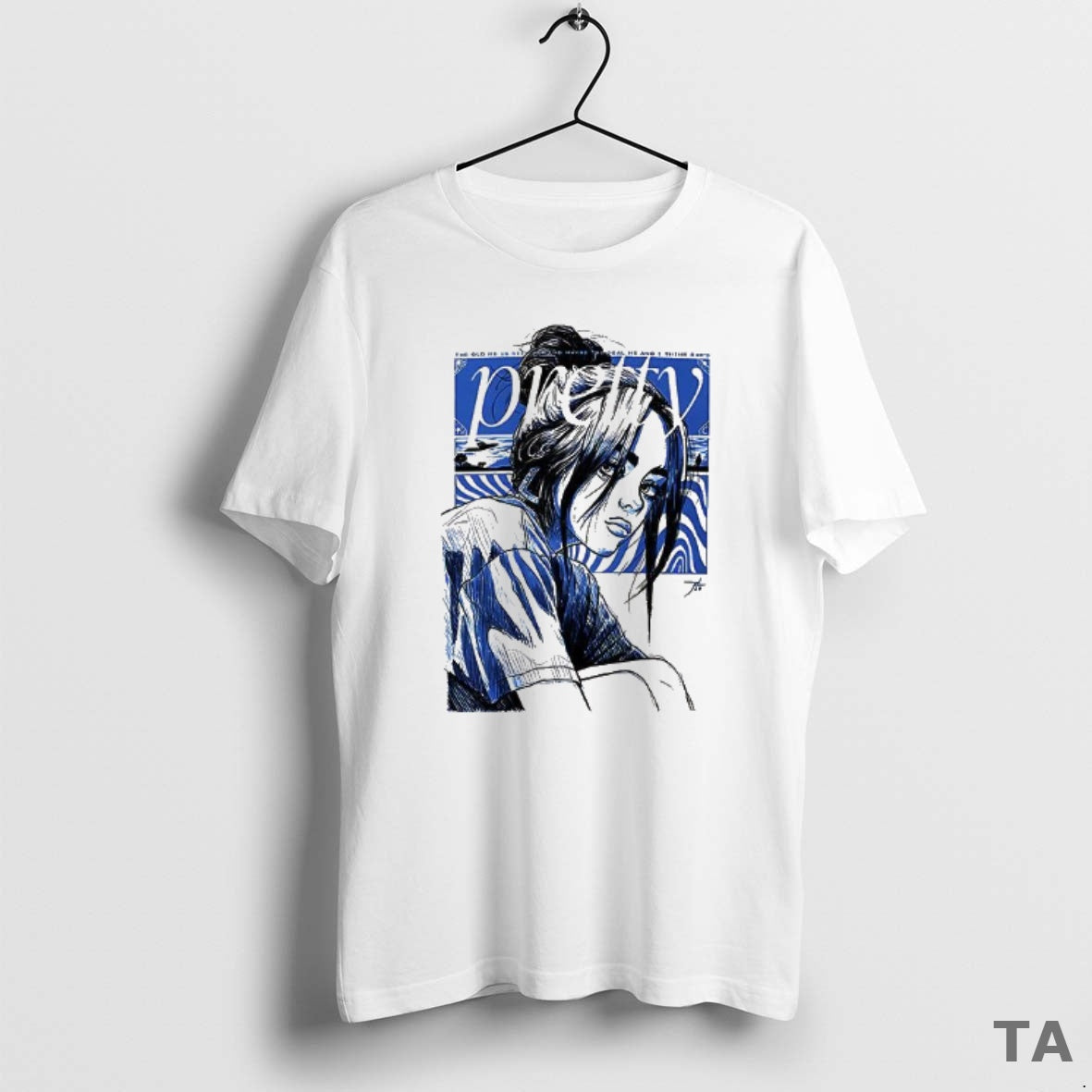 Top Billie Eilish Pretty T Shirt Sweater