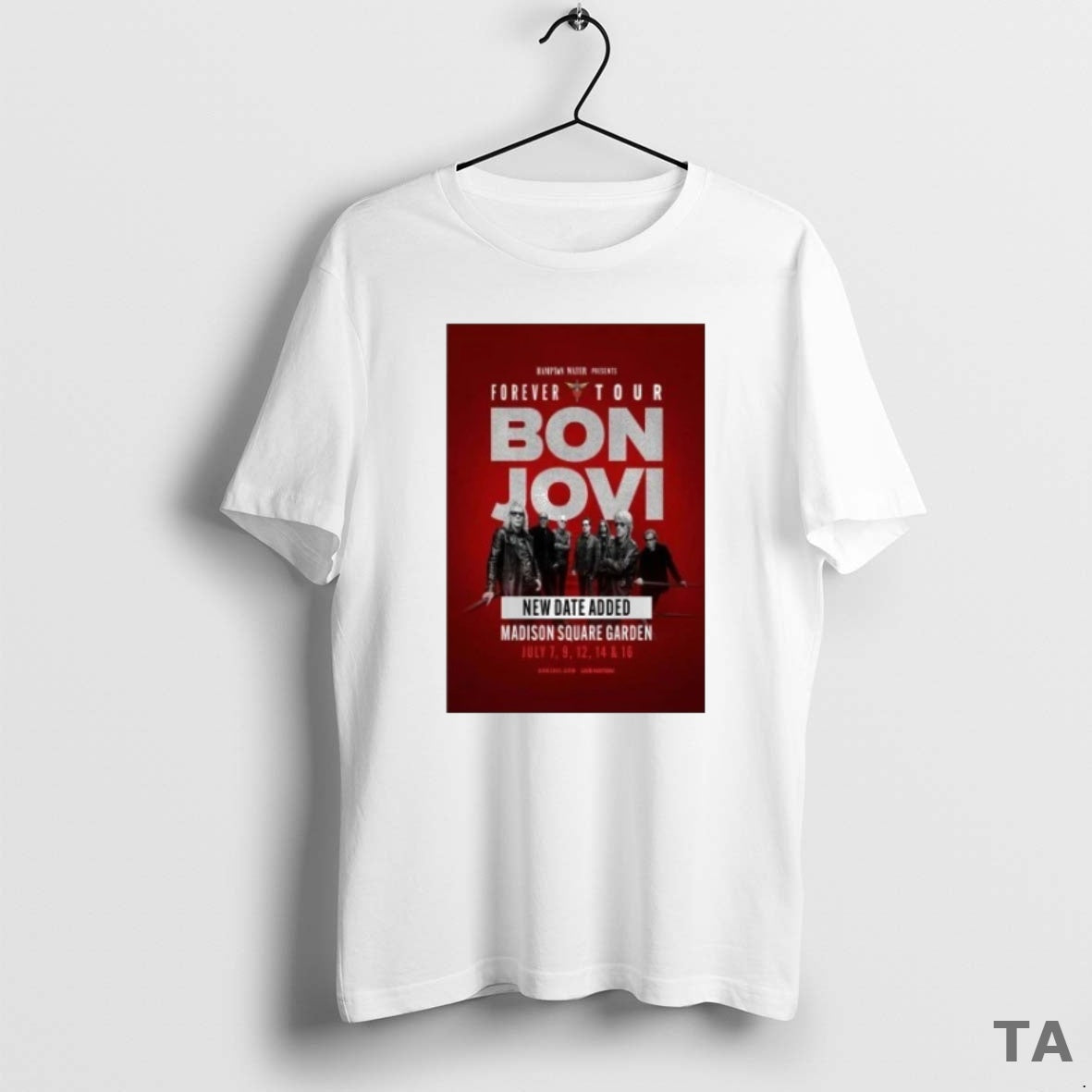 Top Bon Jovi Forever Tour July 7 19 2026 T Shirt Sweater
