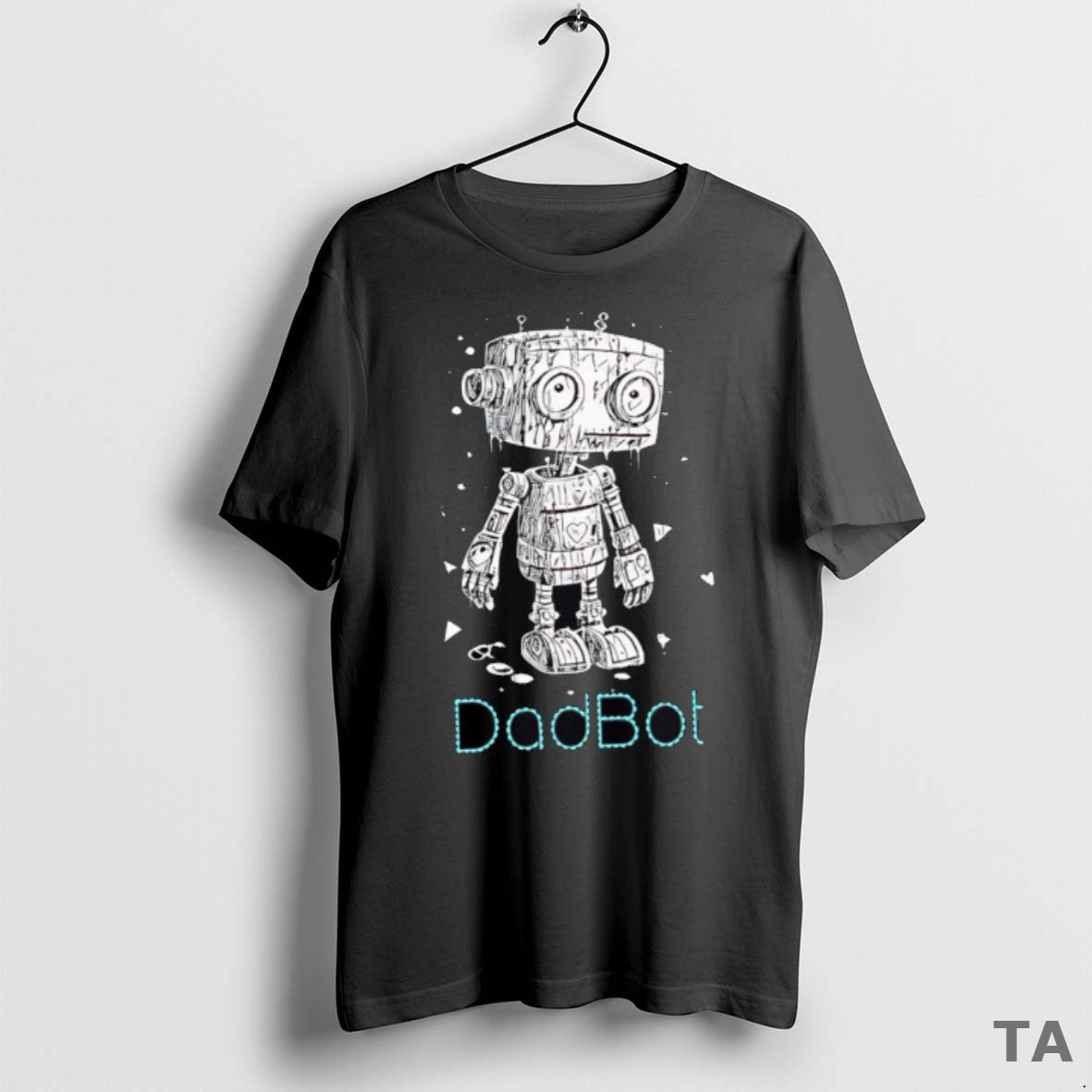 Top Dadbot Avitar Logo Retro T Shirt Sweater