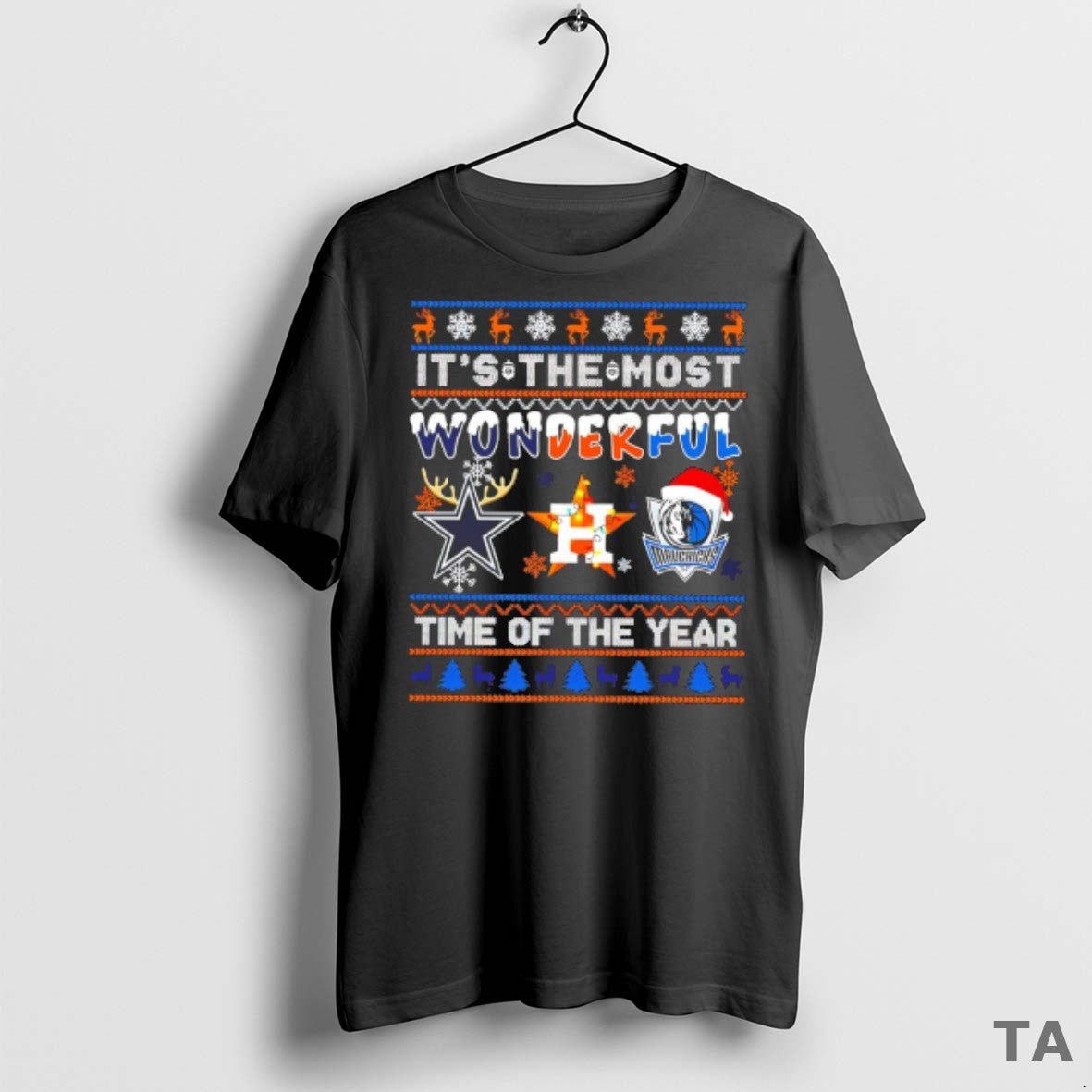 Top Dallas Cowboys Houston Astros Dallas Mavericks Its The Most Wonderful Time Of The Year