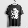 Top Deep Sea Diver Helmet Vinyl T Shirt Sweater
