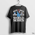 Top Dodgers Back 2 Back 2024 2025 World Series T Shirt Sweater
