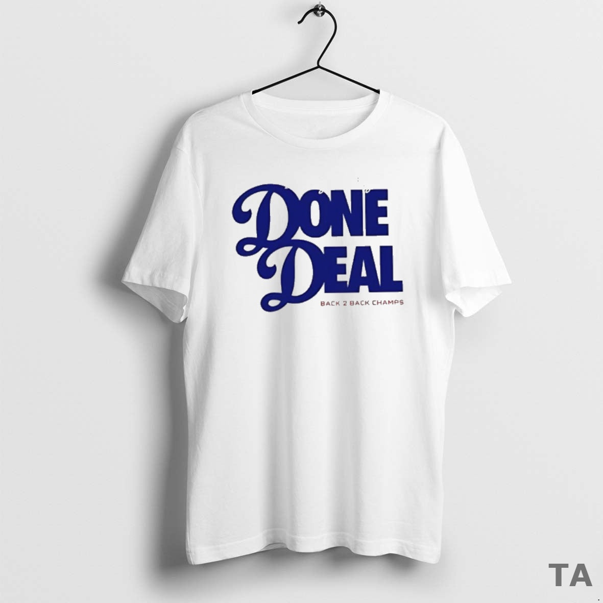 Top Done Deal La Back 2 Back Los Angeles Dodgers 2025 T Shirt Sweater