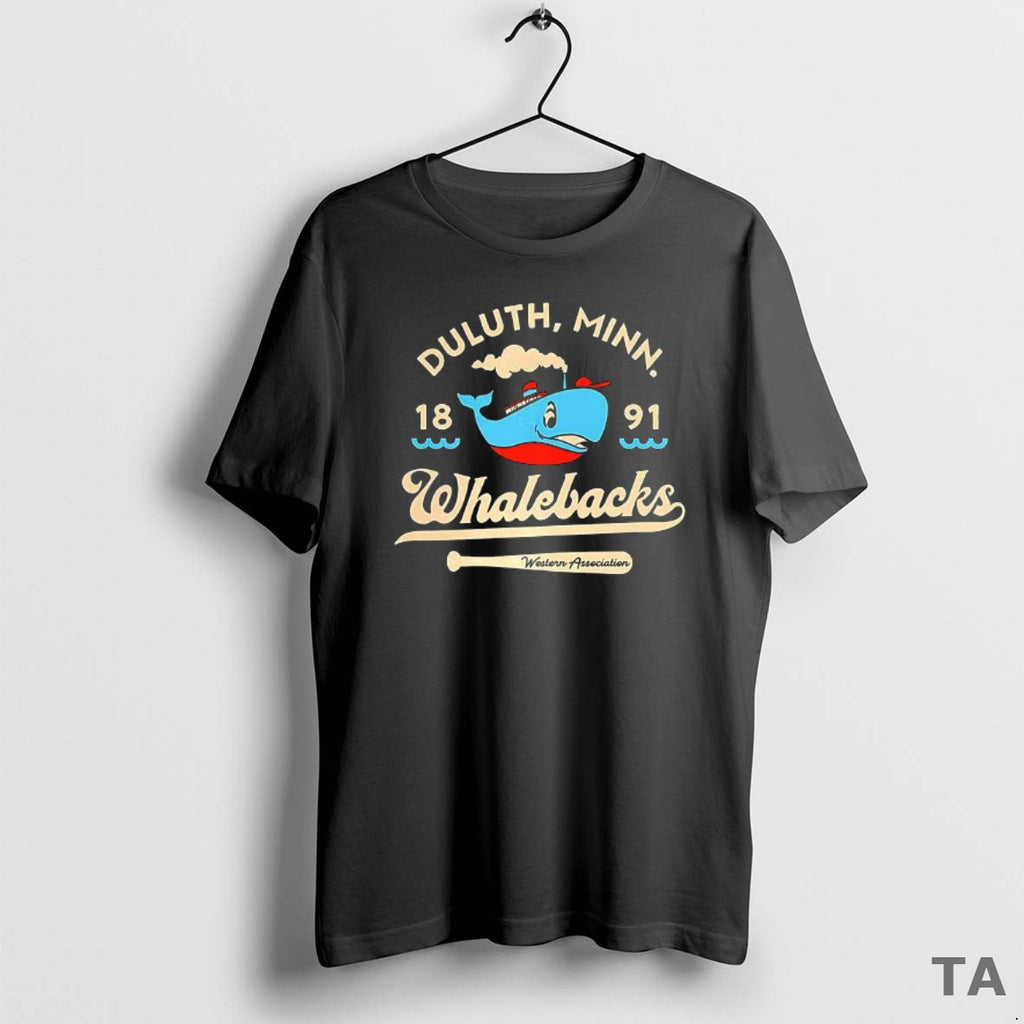 Top Duluth Whalebacks Minnesota Defunct Baseball Teams Est 1891 Vintage T Shirt Sweater
