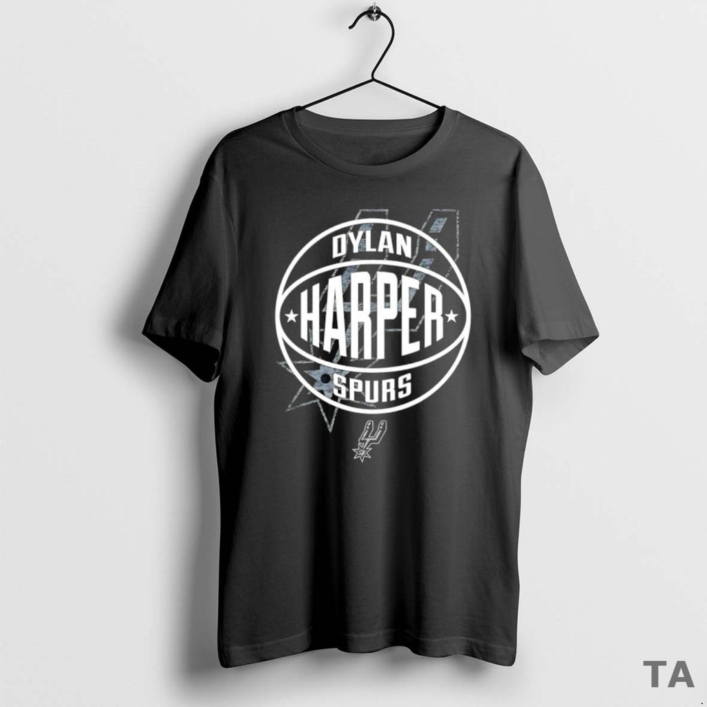 Top Dylan Harper San Antonio Spurs Basketball Logo T Shirt Sweater