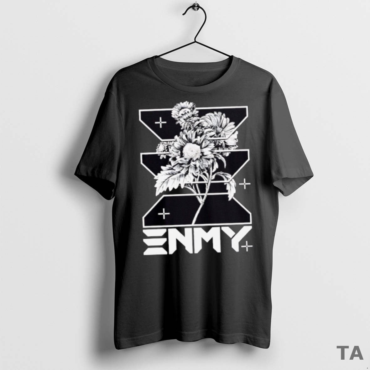 Top Enmy Flowers Vintage T Shirt Sweater