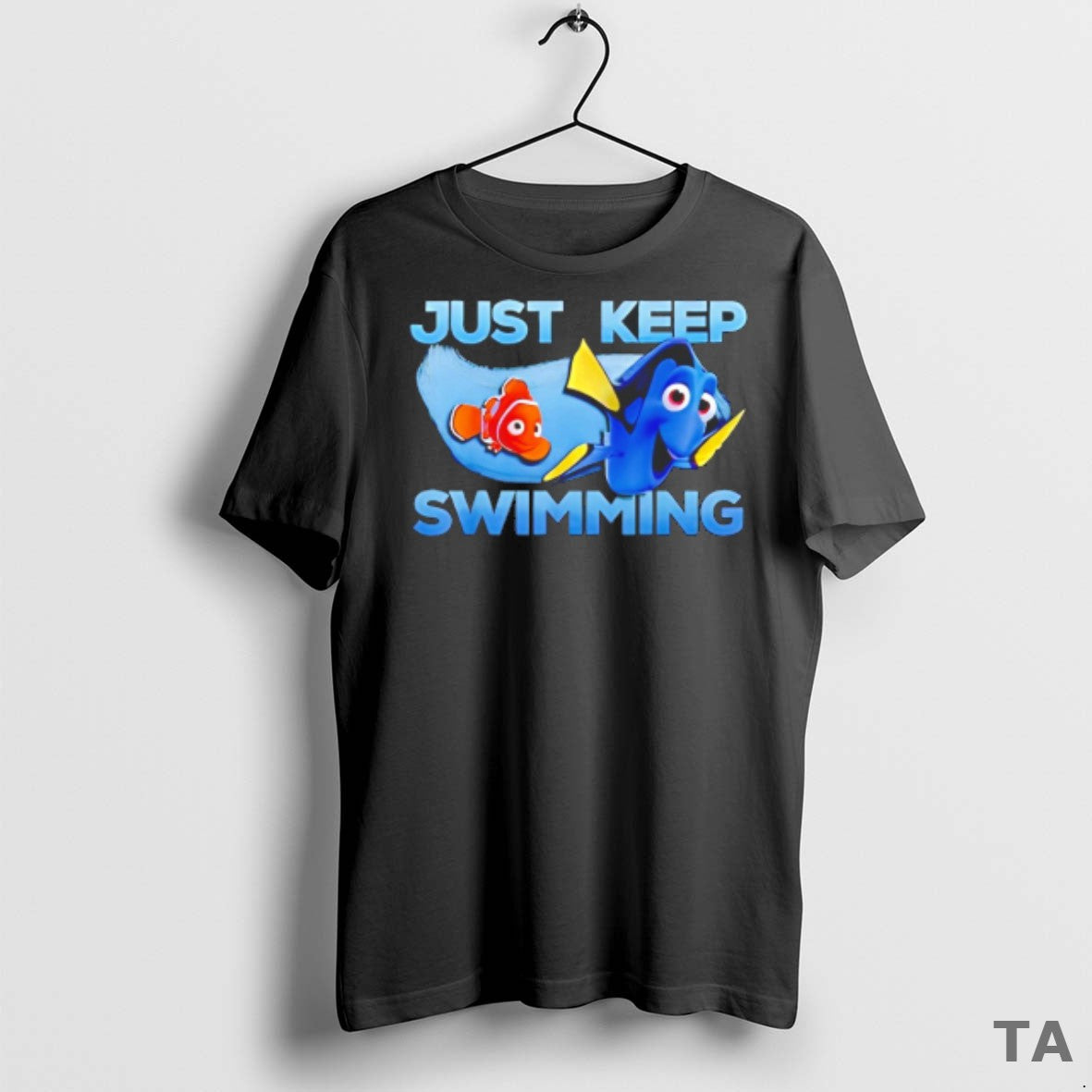 Top Finding Dory Just Swimming T Shirt Sweater