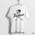 Top Freddie Freeman Caricature Los Angeles Dodgers Mlb T Shirt Sweater