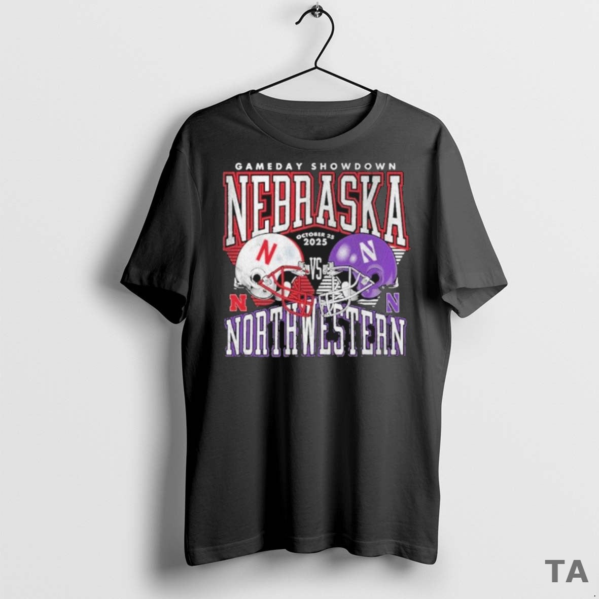 Top Gameday Showdown 2025 Nebraska Cornhuskers Vs Northwestern Wildcats October 25 T Shirt Sweater