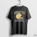 Top Georgia Tech Yellow Jackets Football Vintage Helmet T Shirt Sweater