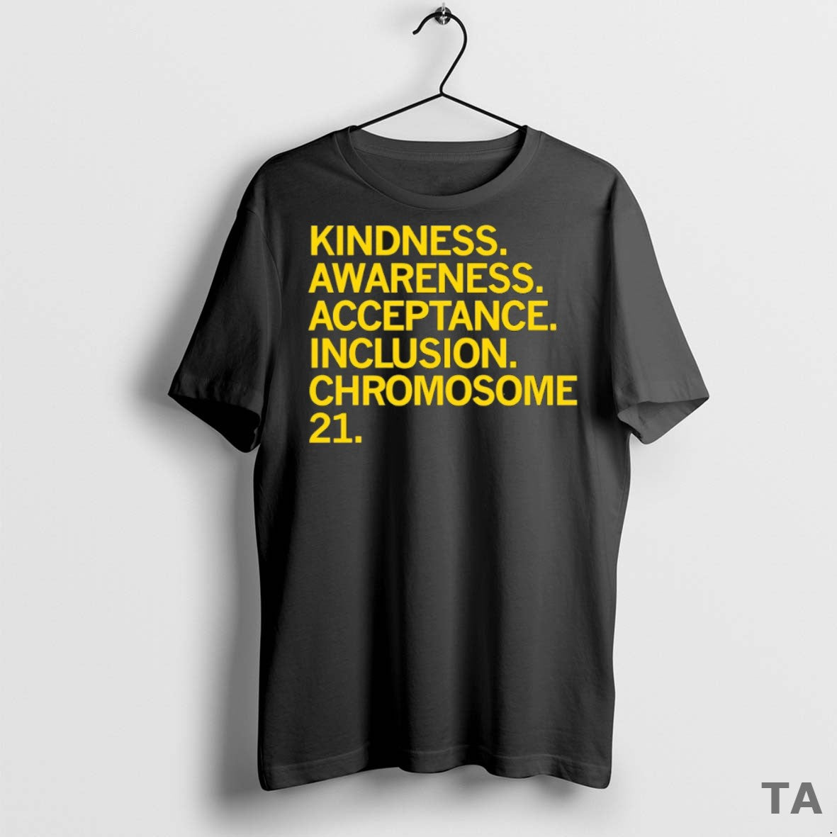 Top Gigis Playhouse Kindness Awareness Acceptance Inclusion Chromosome 21 T Shirt Sweater