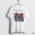 Top Global Grill Fusion Meat Map T Shirt Sweater