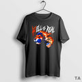 Top Hell Is Real Retro Flame T Shirt Sweater