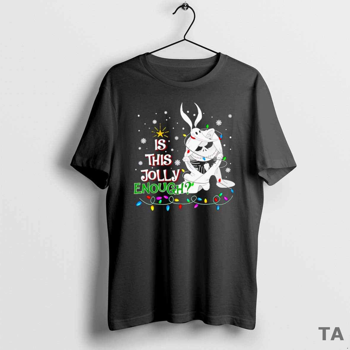 Top Jack Skellington Is This Jolly Enough T Shirt Sweater